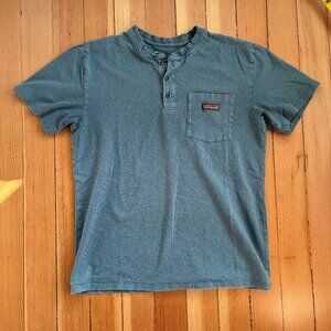 Patagonia Short Sleeve Work Pocket T Shirt Henley